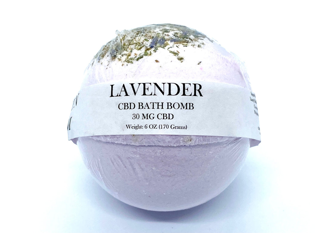 CBD Bath Bomb: Lavender Bath Bomb